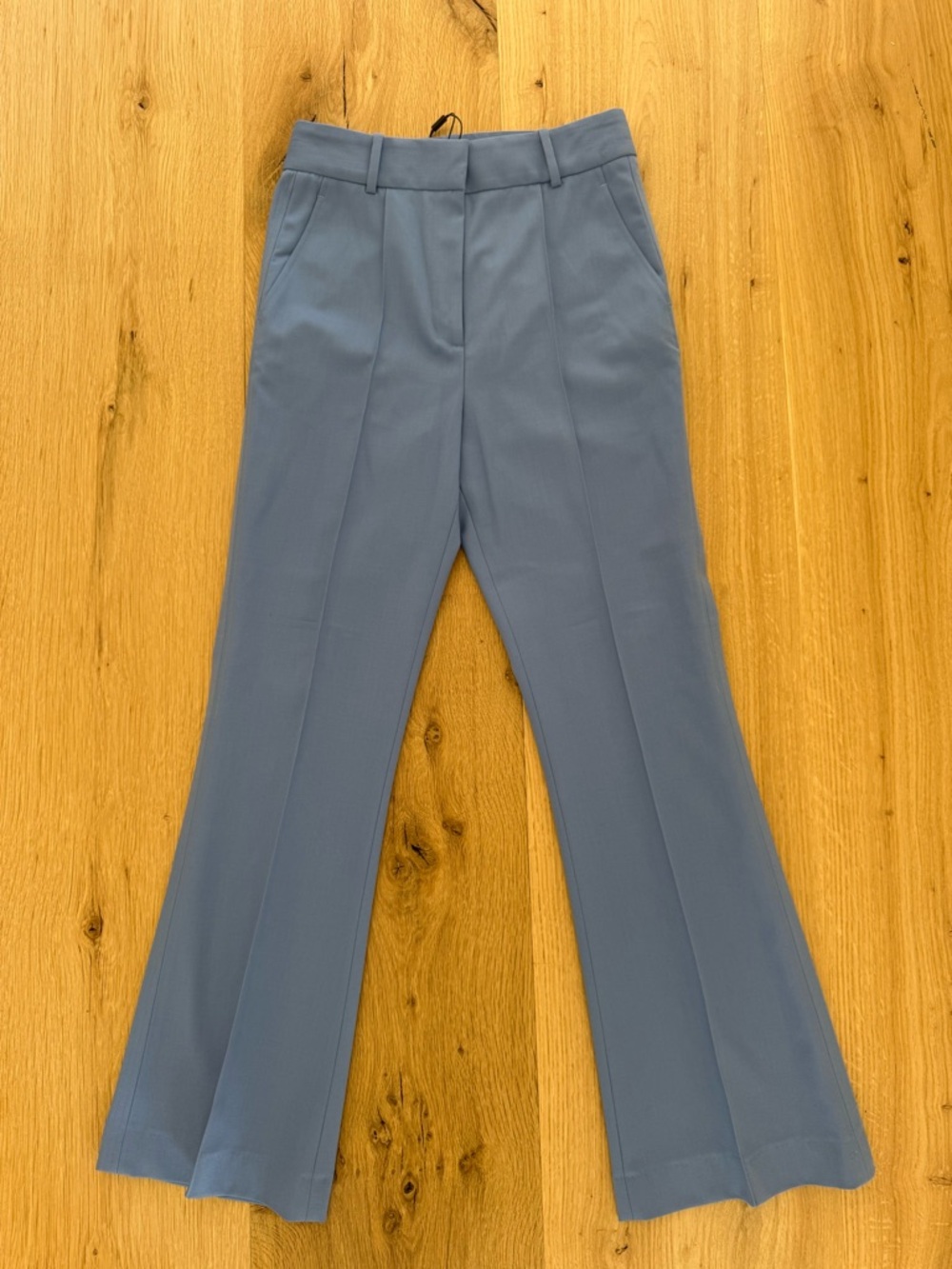 Reiss Cora Wide Leg Wool-Blend Trousers - Picture 4 of 5